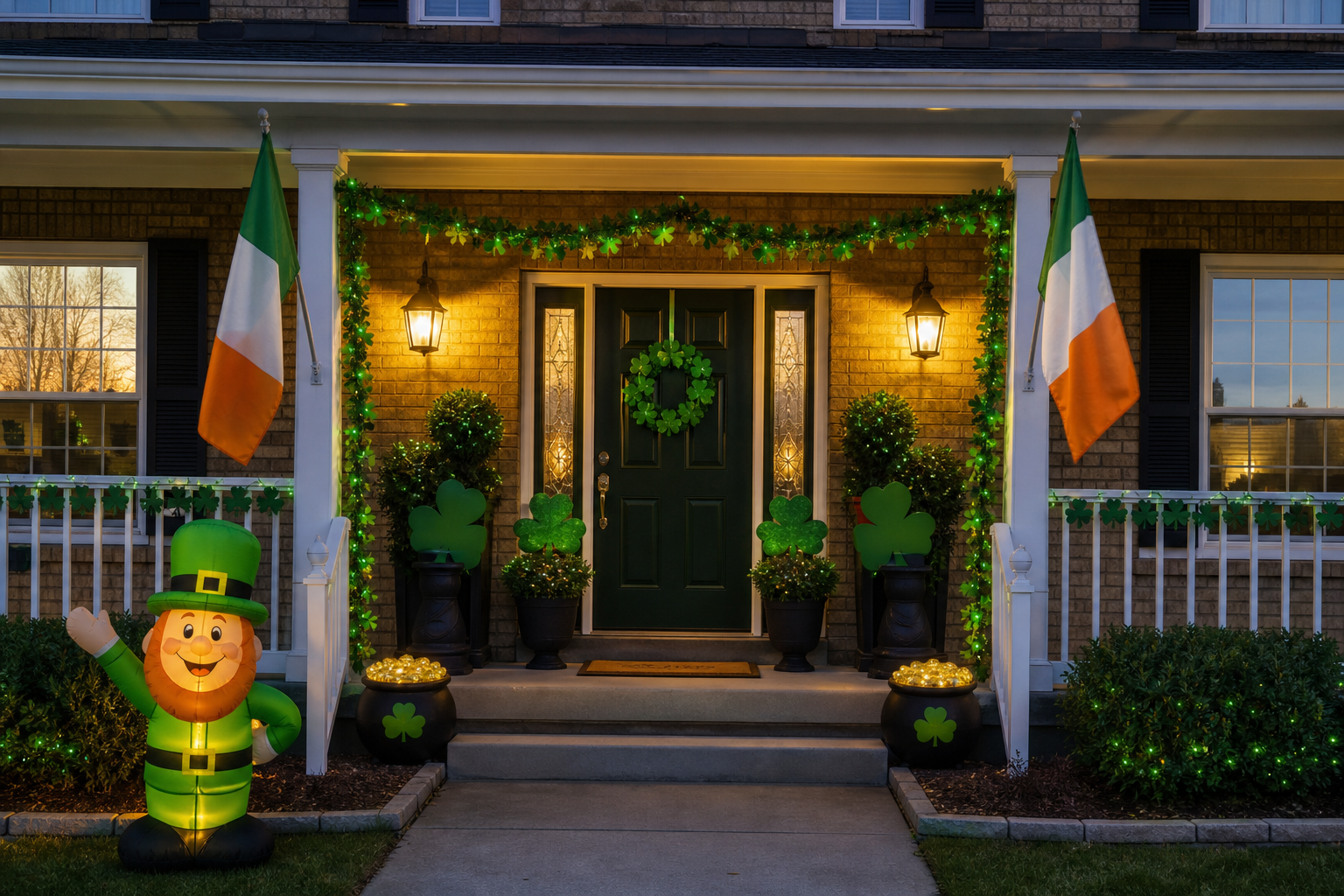 Lucky Porch Sign