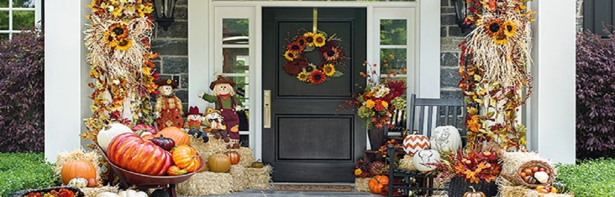 Harvest Grapevine Wreath